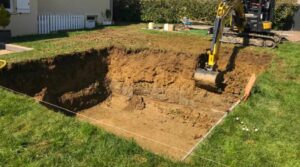 art et loisirs piscines Construction piscine Preparation terrassement2