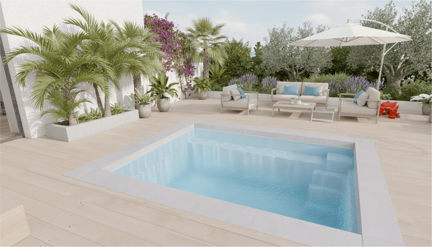 Angélite Mini - Nouveautés Piscines 2026