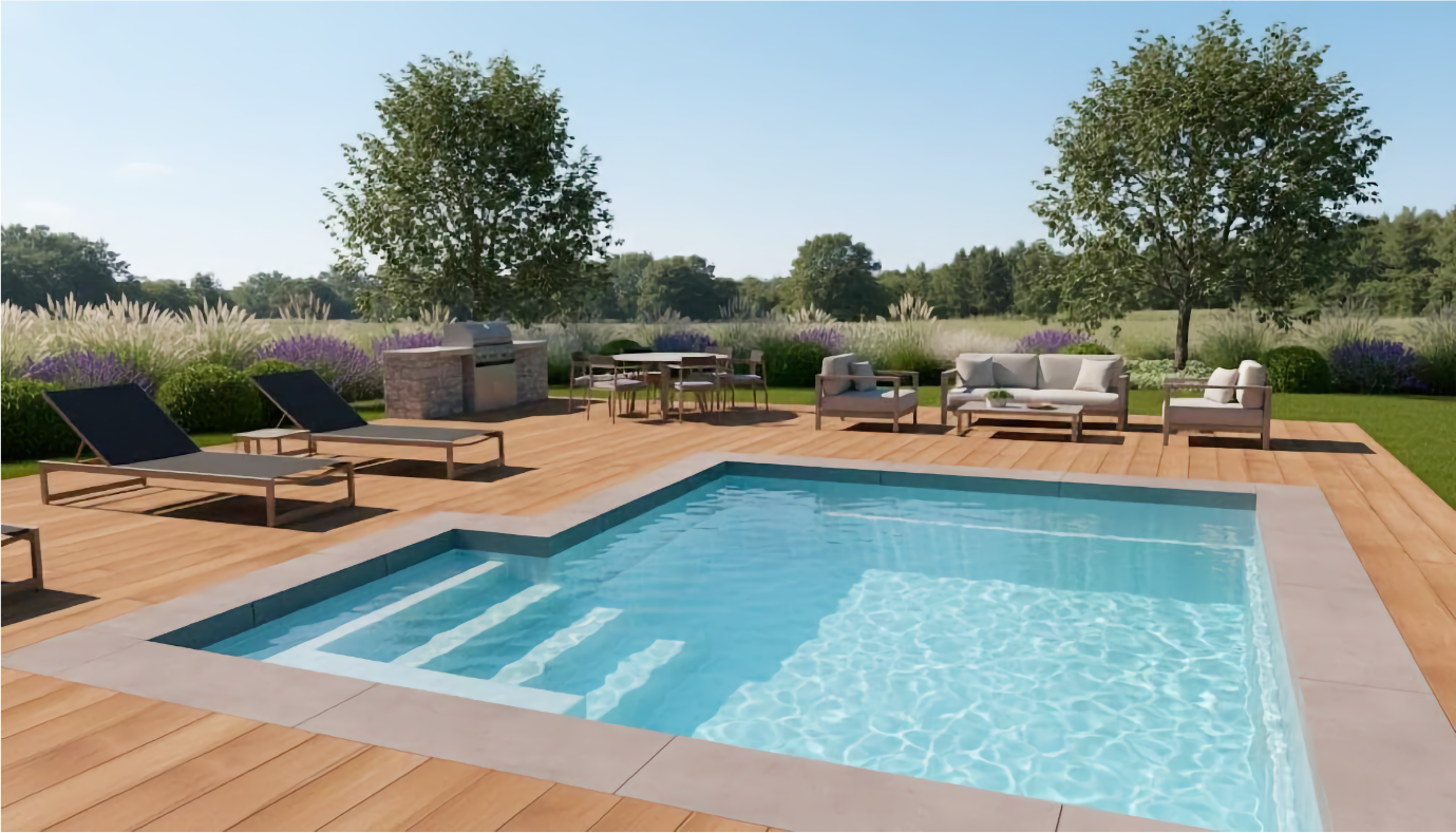 Cubik - Nouveautés Piscines 2026 design carré