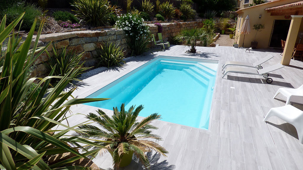 Piscine coque Célestine 6 et 7 Alliance Piscines